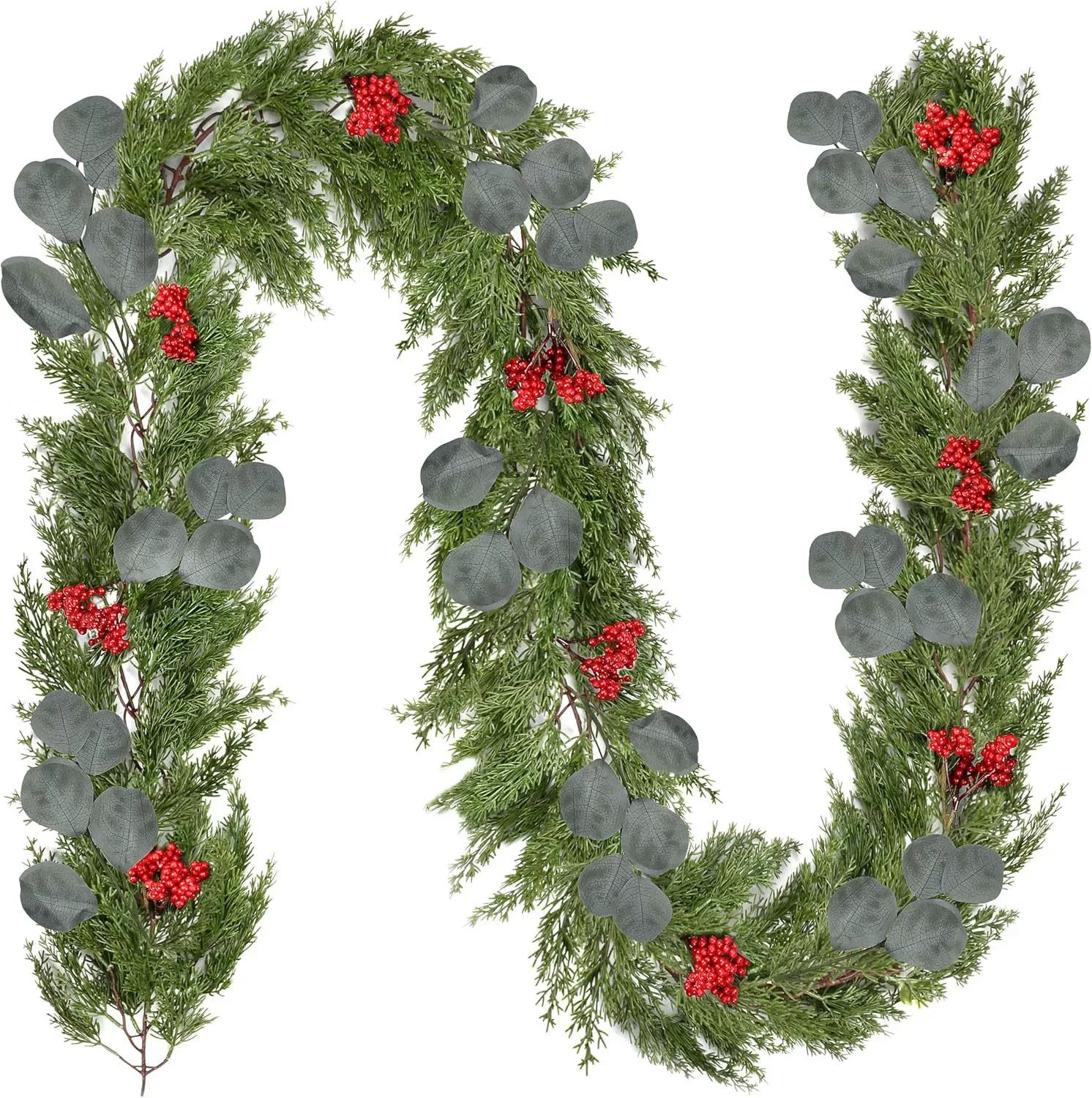 6.2-Foot Real-Touch Norfolk Pine Garland