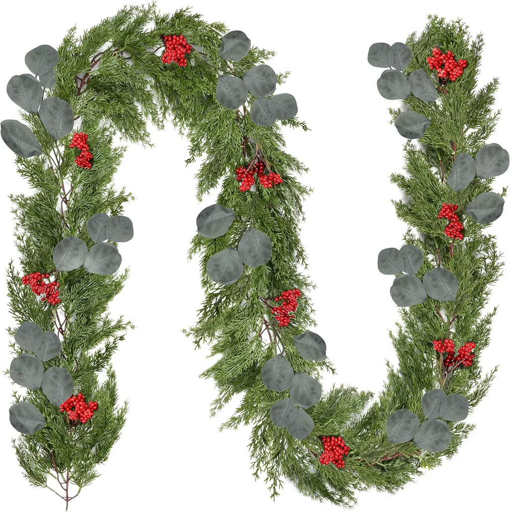 6.2-Foot Norfolk Pine Christmas Garland