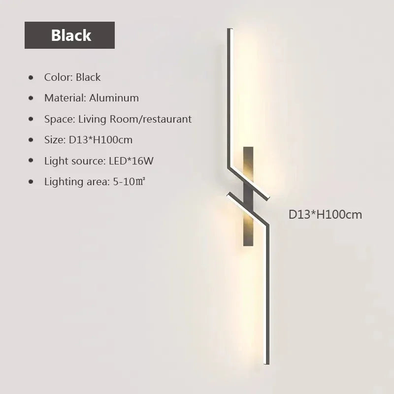 Strip Bedside LED Wall Light