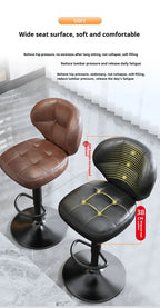 Adjustable Swivel Bar Stool