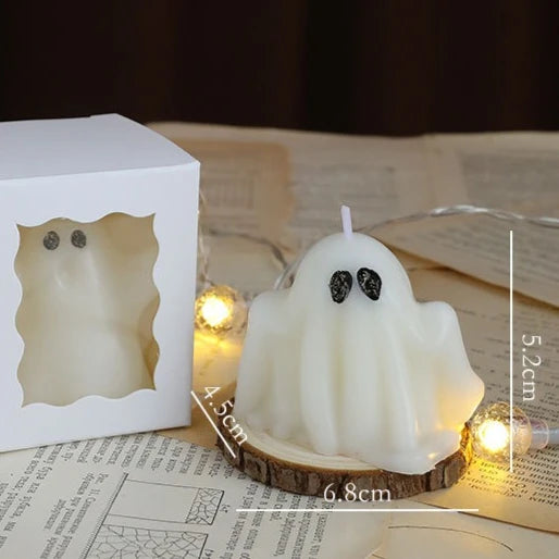Halloween Ghost Candle Atmosphere Home Modeling Wax Set Ghost Premium Gifts Aromatherapy Home Decoration Gifts