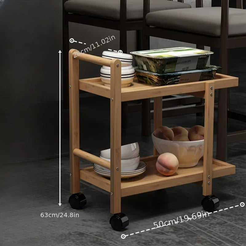 Rolling Kitchen Serving Cart