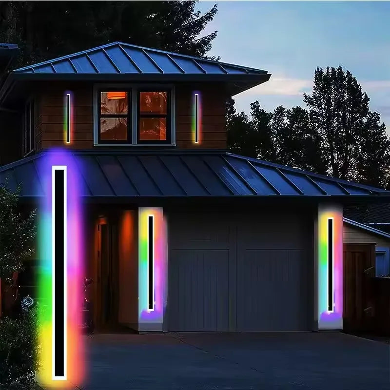 Remote-Control Outdoor Wall Light