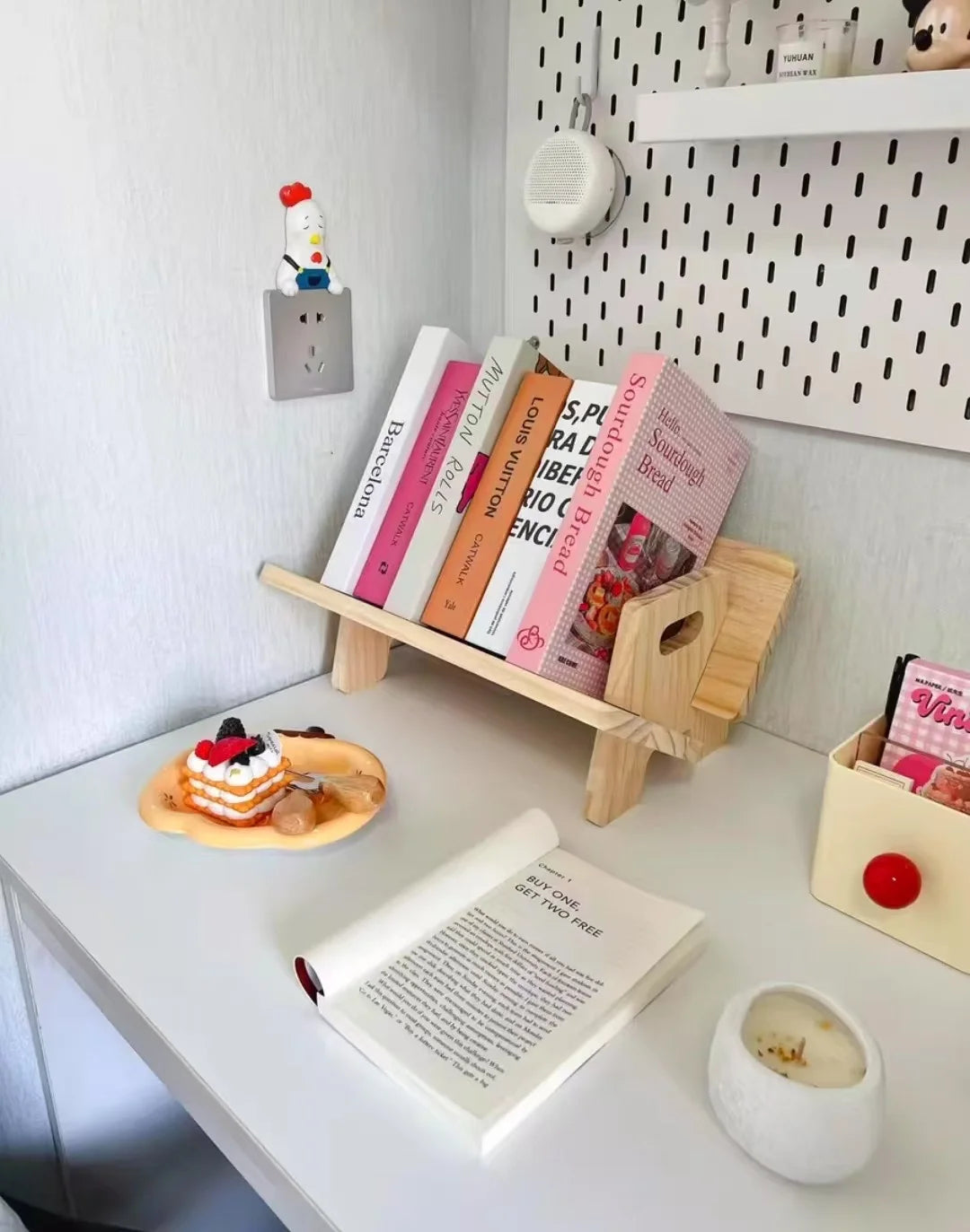 TiltWood Desktop Bookcase