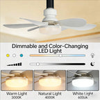 E27 Dimmable Ceiling Fan Light
