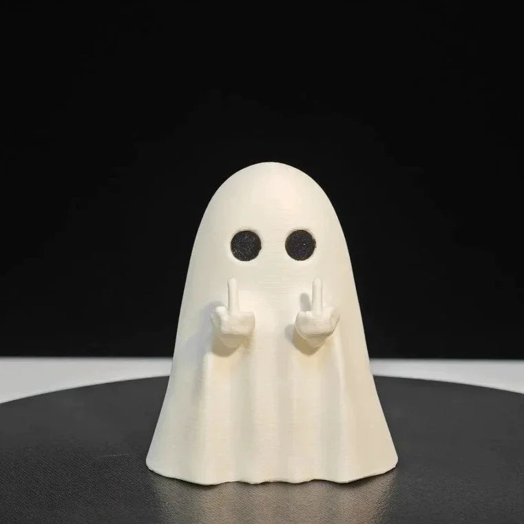Glow-in-the-Dark Cheeky Ghost Statue