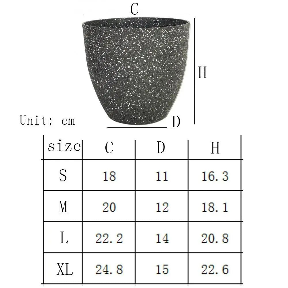 Speckled Planter Set