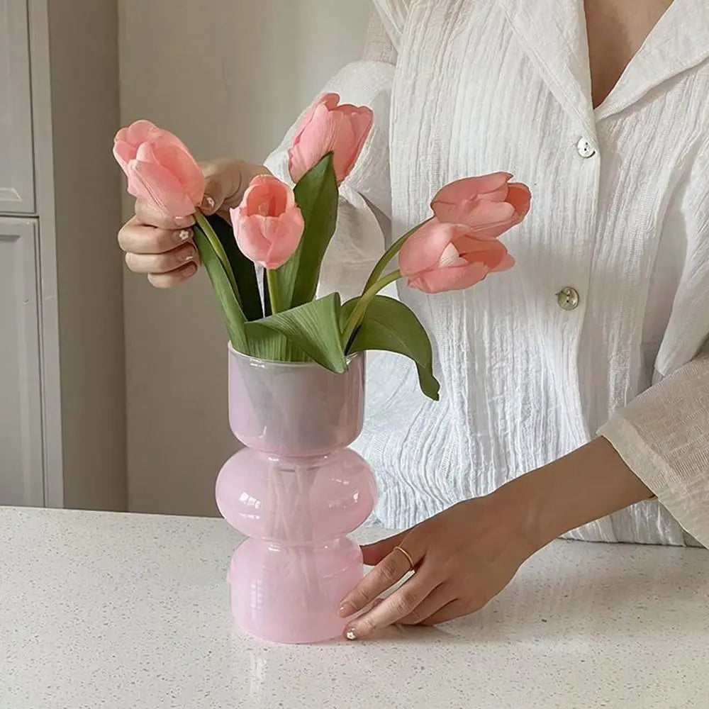 Minimalist Hydroponic Glass Vase