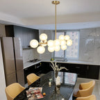 Glass LED Chandelier