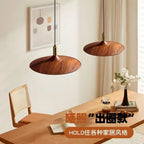 Walnut Chandelier