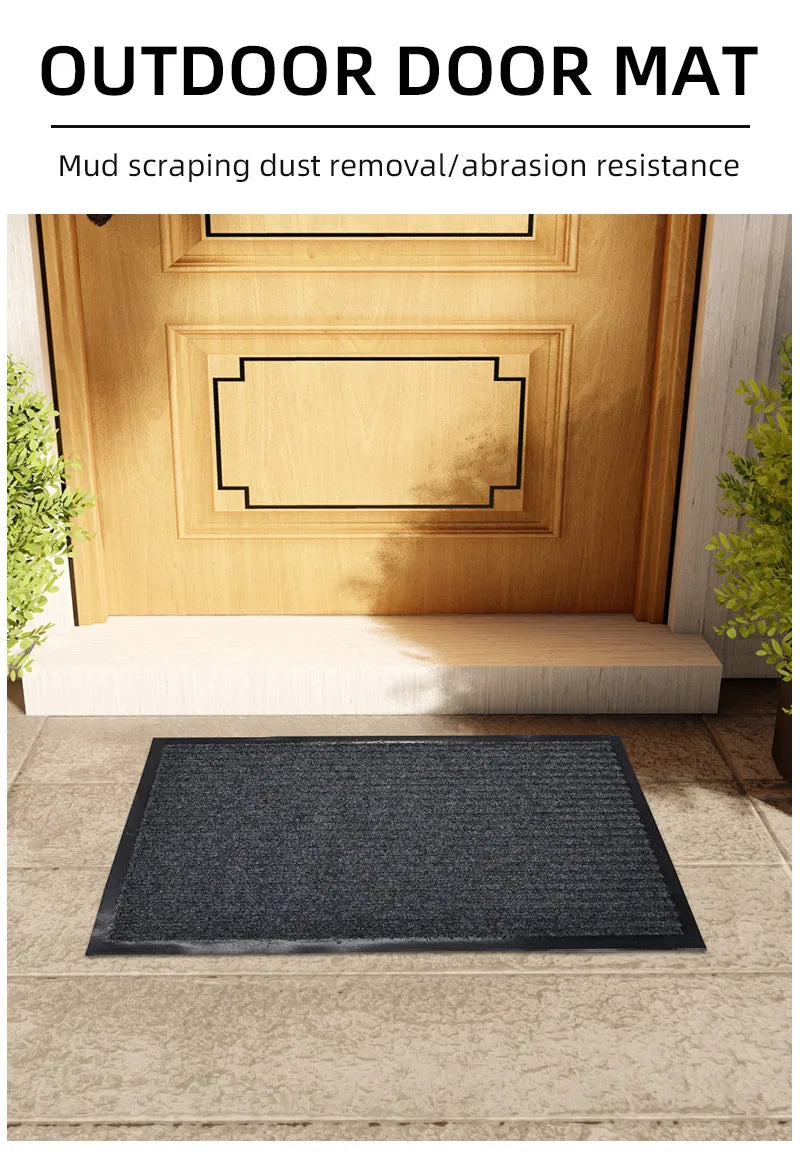 Natural Rubber Anti-Slip Welcome Mat