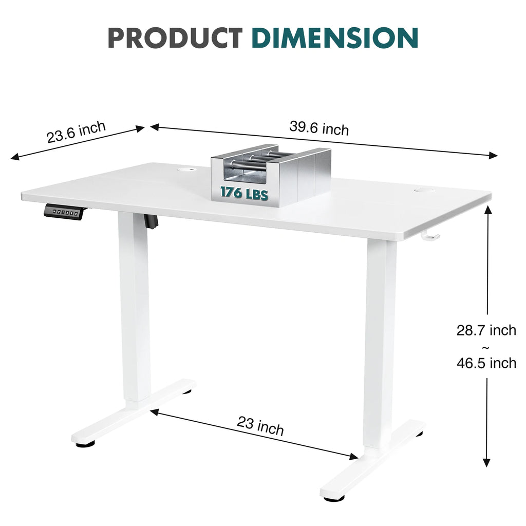 Electric Adjustable Home Office Desk
