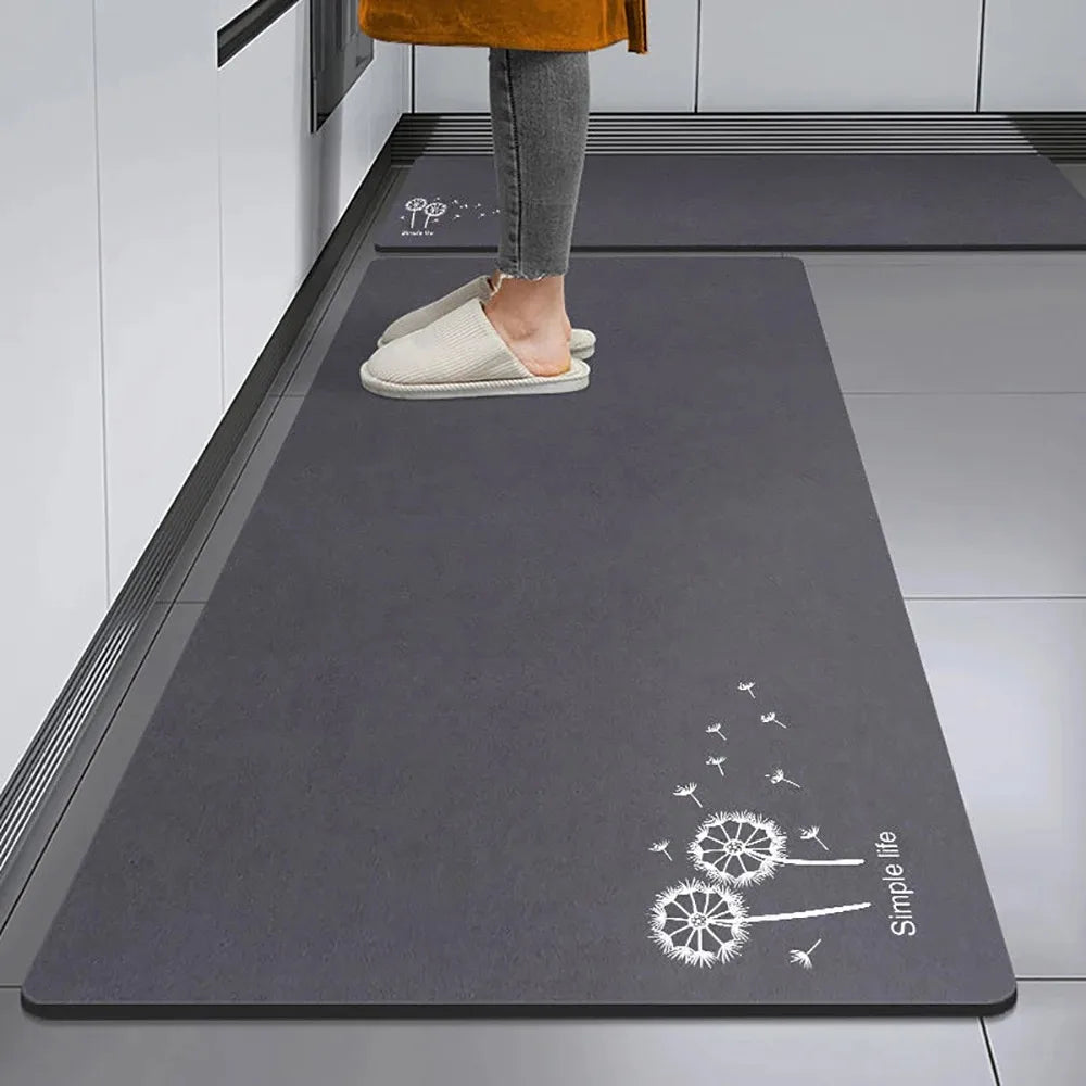 Crystal-Velvet Absorbent Kitchen Runner