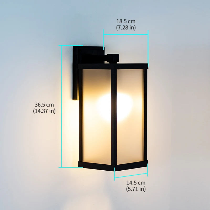Vintage IP65 Aluminum Outdoor Wall Light