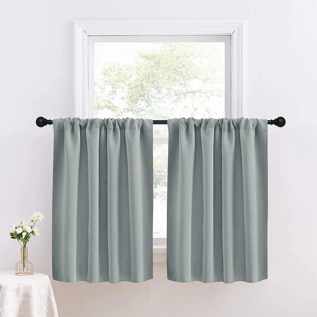Short Blackout Kitchen & Bathroom Curtain