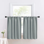 Short Blackout Kitchen & Bathroom Curtain
