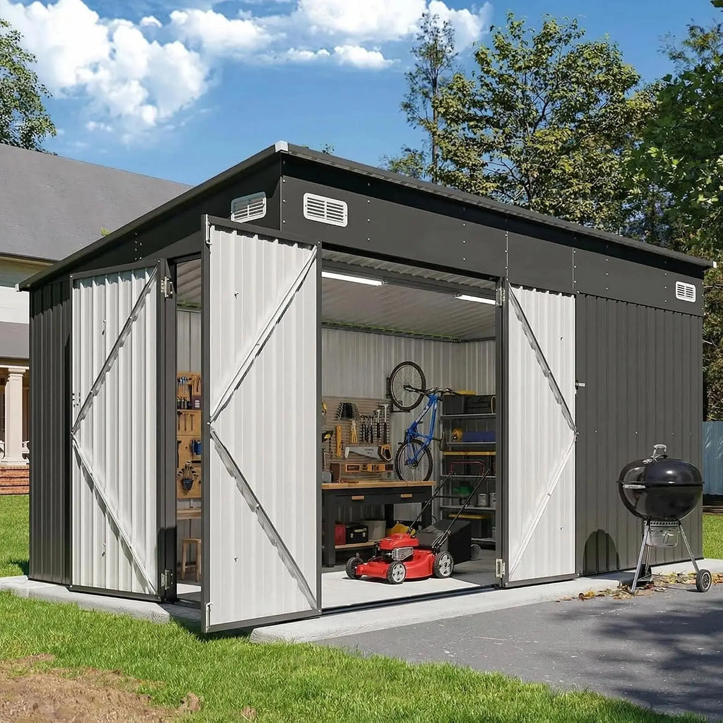 Outdoor Metal Storage Shed — WESTMERE