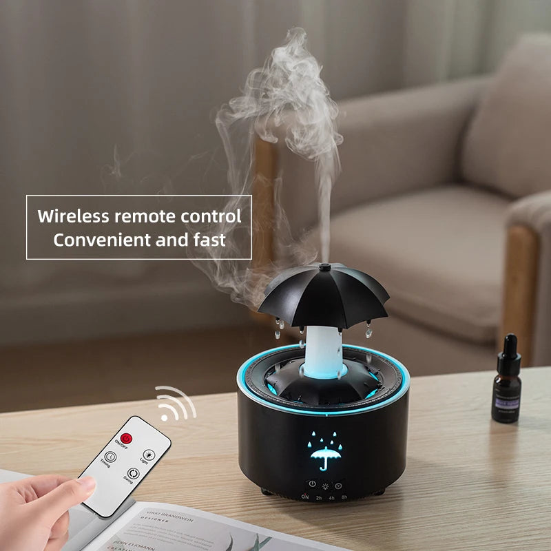 Remote-Control Rain Cloud Diffuser