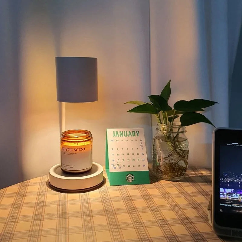 Korean-Style Candle Warmer Lamp