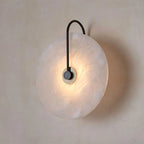 Circular Marble LED Wall Light