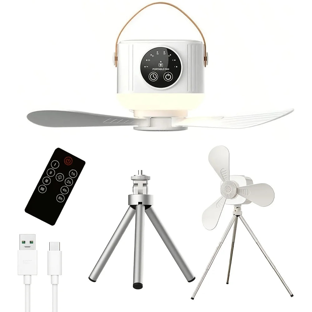 USB Rechargeable Hanging Fan
