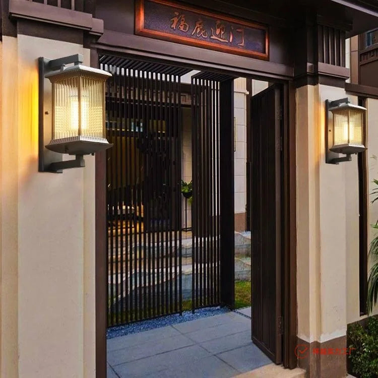 Vintage IP65 Aluminum Outdoor Wall Light