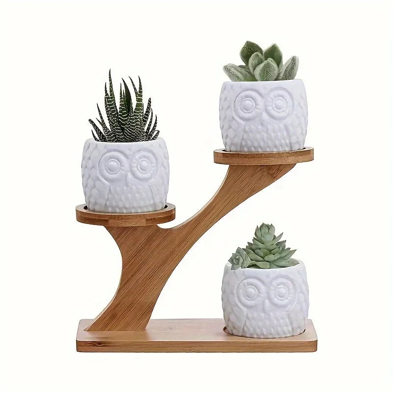 Bamboo Indoor Plant Stand