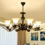 Glass Vintage Chandelier