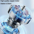 Motion-Sensor LED Ceiling Fan with Light