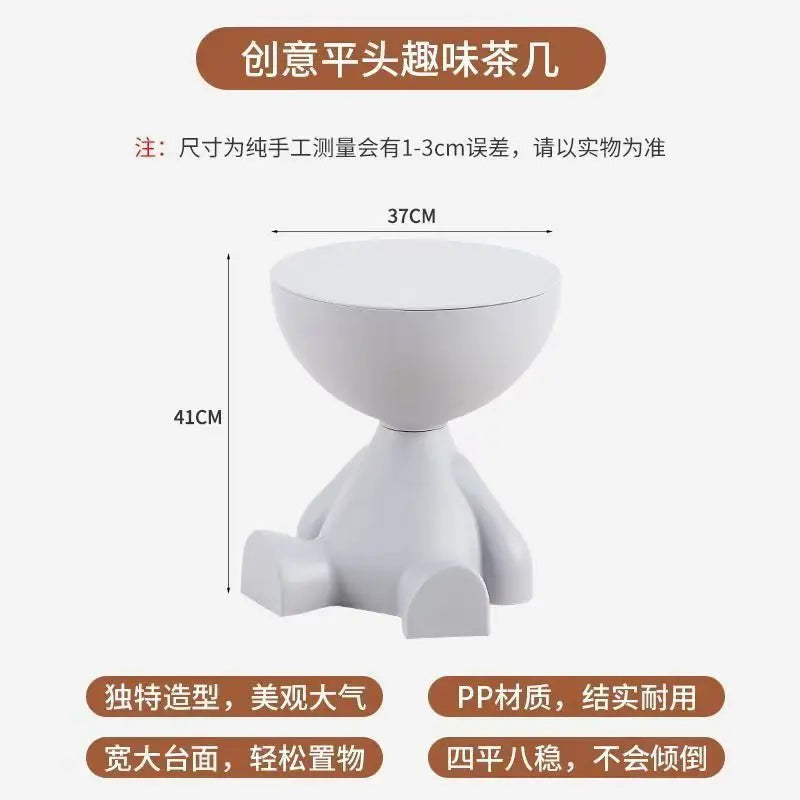 Cartoon Sculptural Side Table