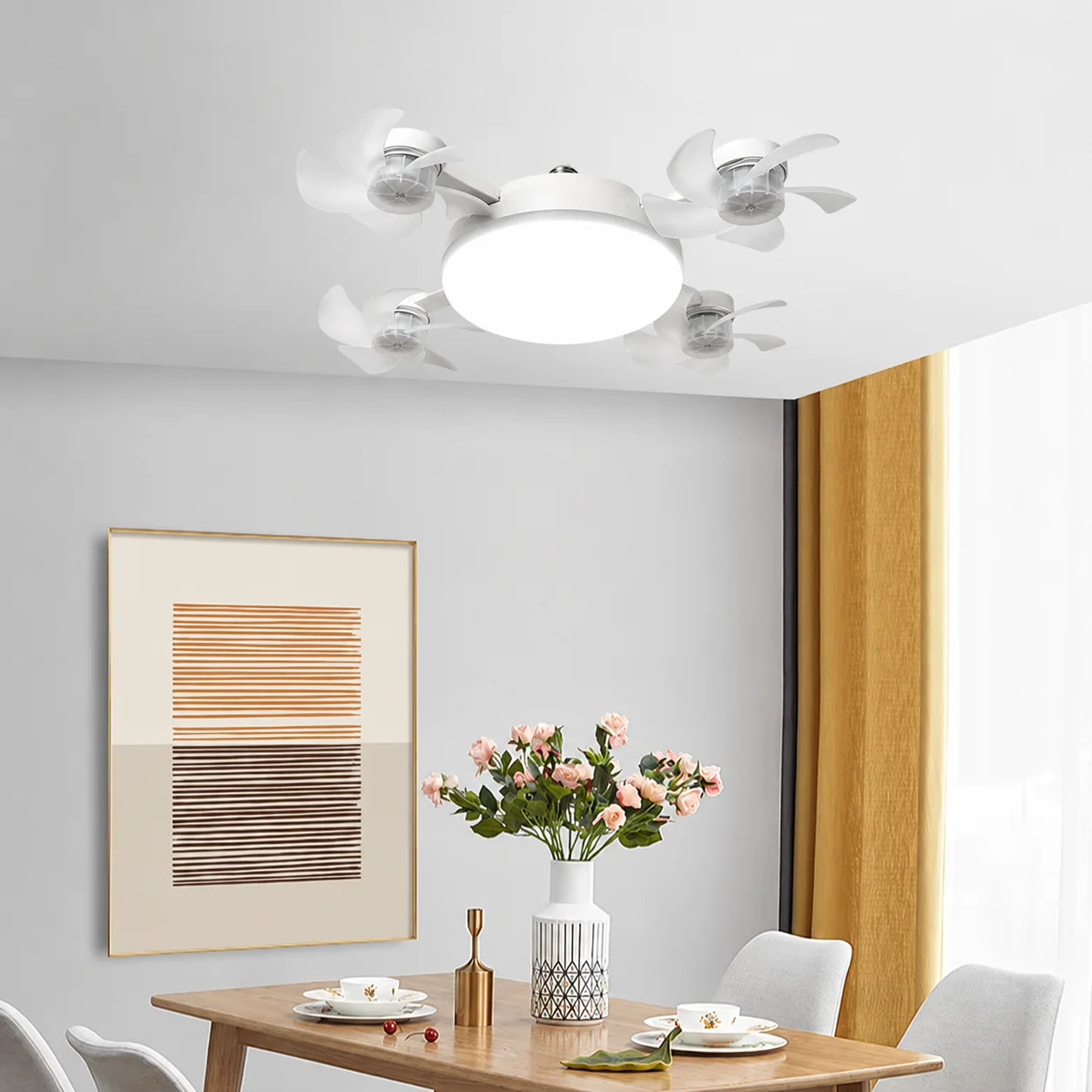 AeroDrone Ceiling Fan Light — WESTMERE