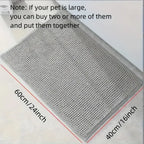 Absorbent Microfiber Muddy-Paw Door Mat