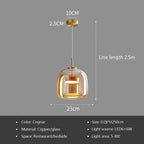Glass Pendant Light