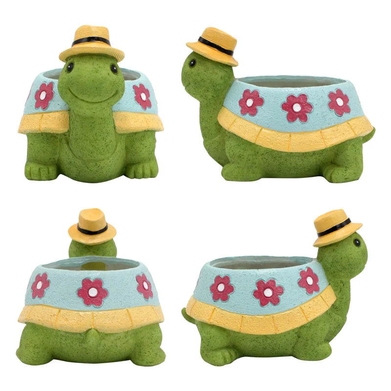 Adorable Resin Outdoor Planter