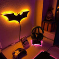 Modern Creative Wooden Background Wall Decorative Lamp