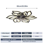 26-Inch Remote-Control Ceiling Fan with Light
