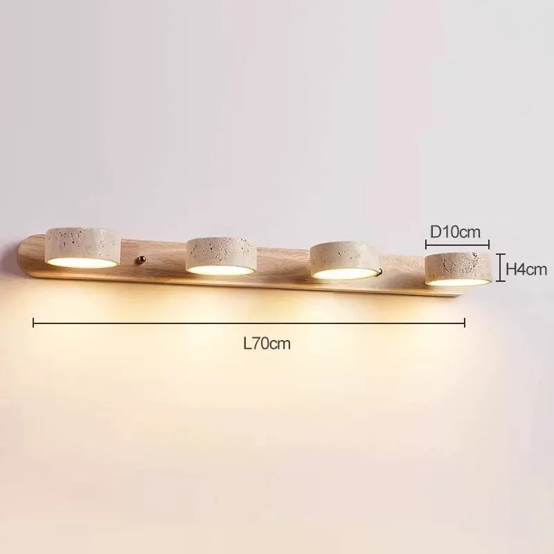 Travertine Wabi-Sabi LED Wall Light