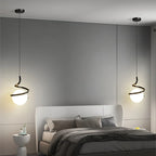 Modern LED Pendant Lights Indoor Lighting Glass Hanging