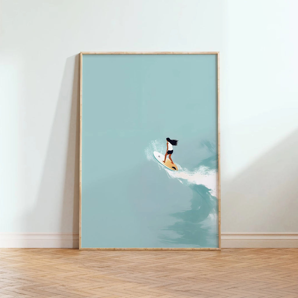 Summer Poolside Canvas Wall Art