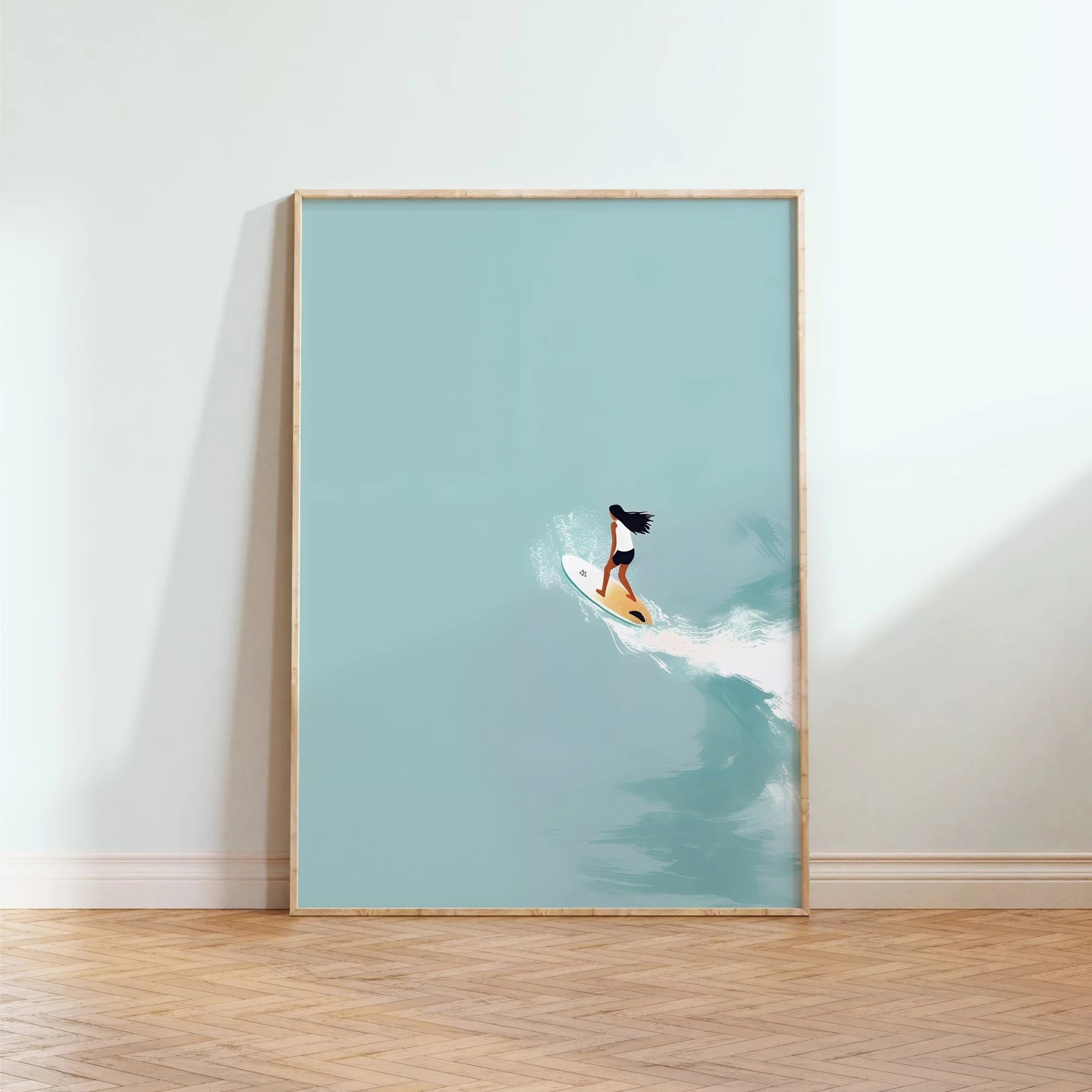 Summer Poolside Canvas Wall Art