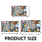 Stone Design Diatomite Bath Mat Bathroom Non-slip Shower Foot Mats Absorbent Quick Dry Toilet Rugs Carpet Doormat Washable