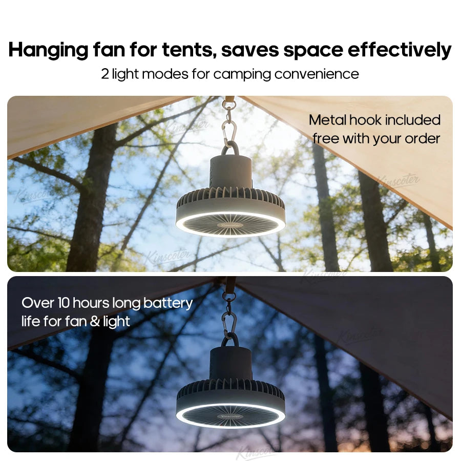 Rechargeable Camping Fan