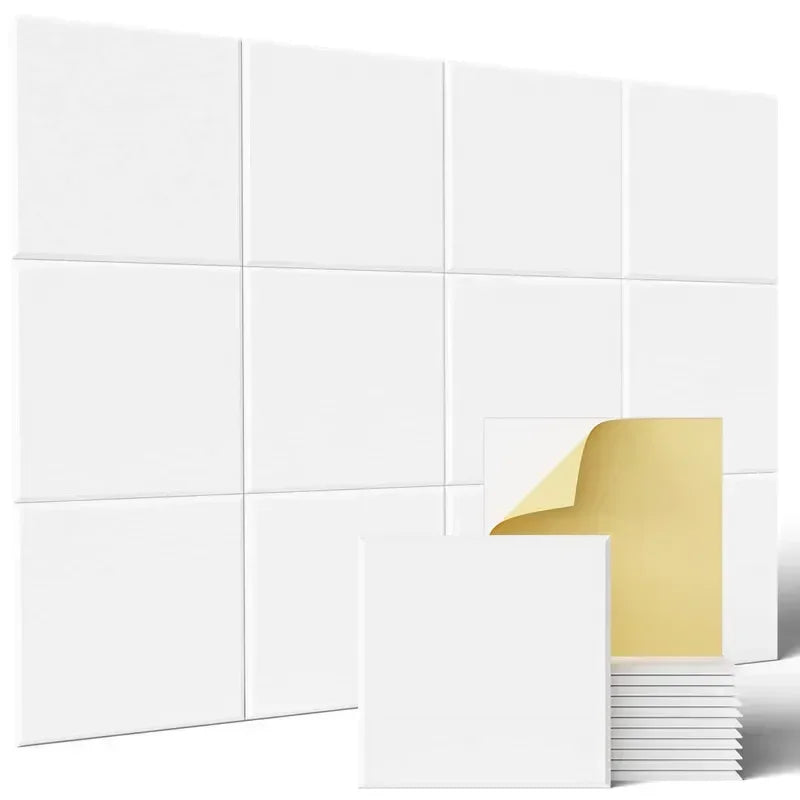 18-Pack Hexagonal Self-Adhesive Acoustic Panels