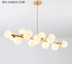Glass LED Chandelier