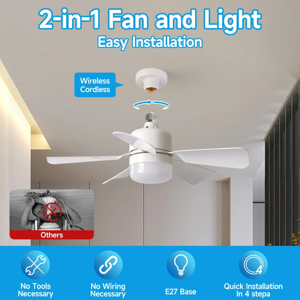 SocketBreeze E27 Fan Light