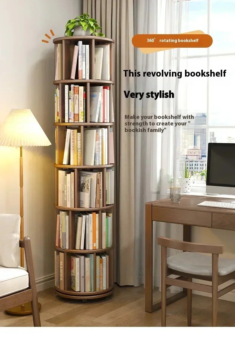 Rotating Tower Bookcase