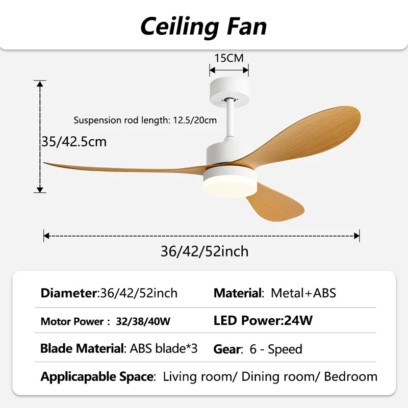 Vintage Industrial Ceiling Fan Light