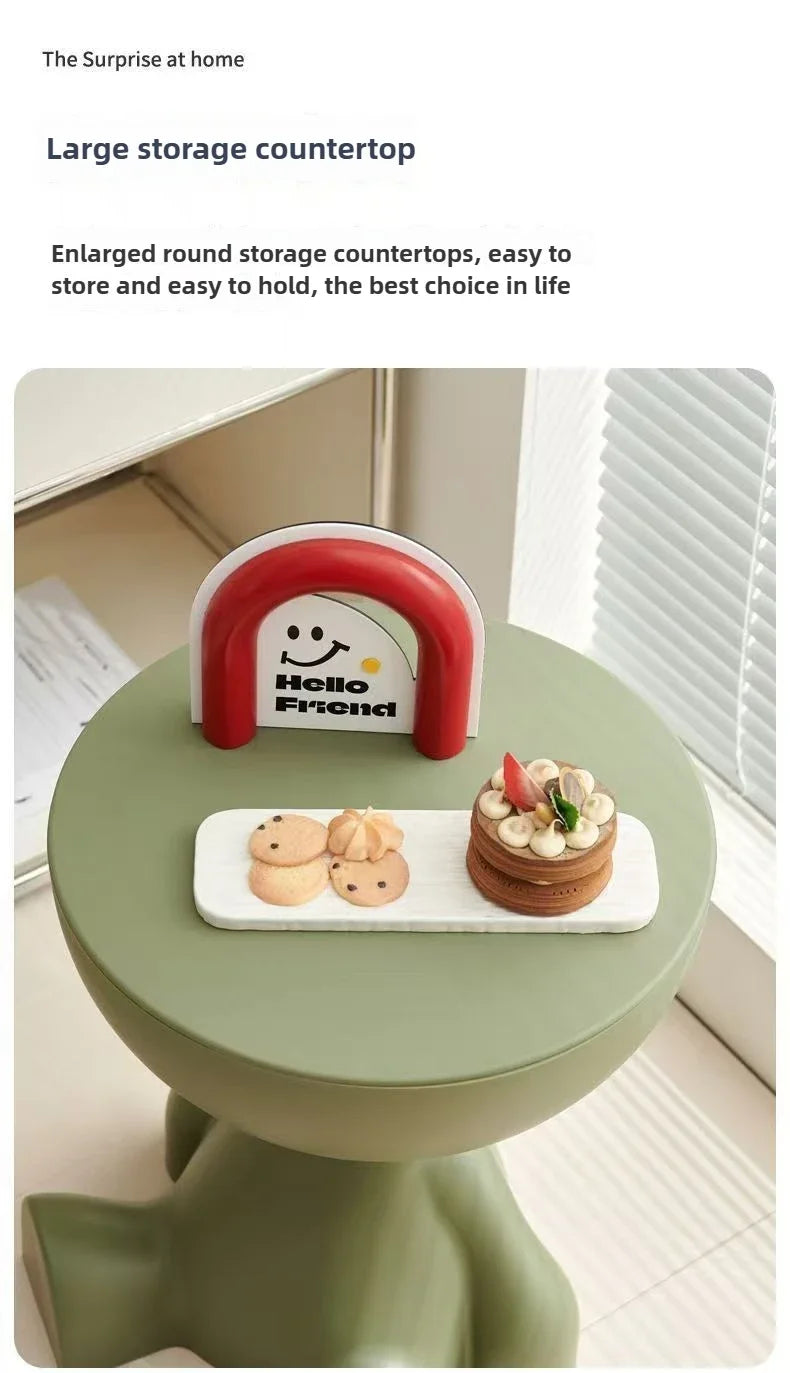 Cartoon Sculptural Side Table