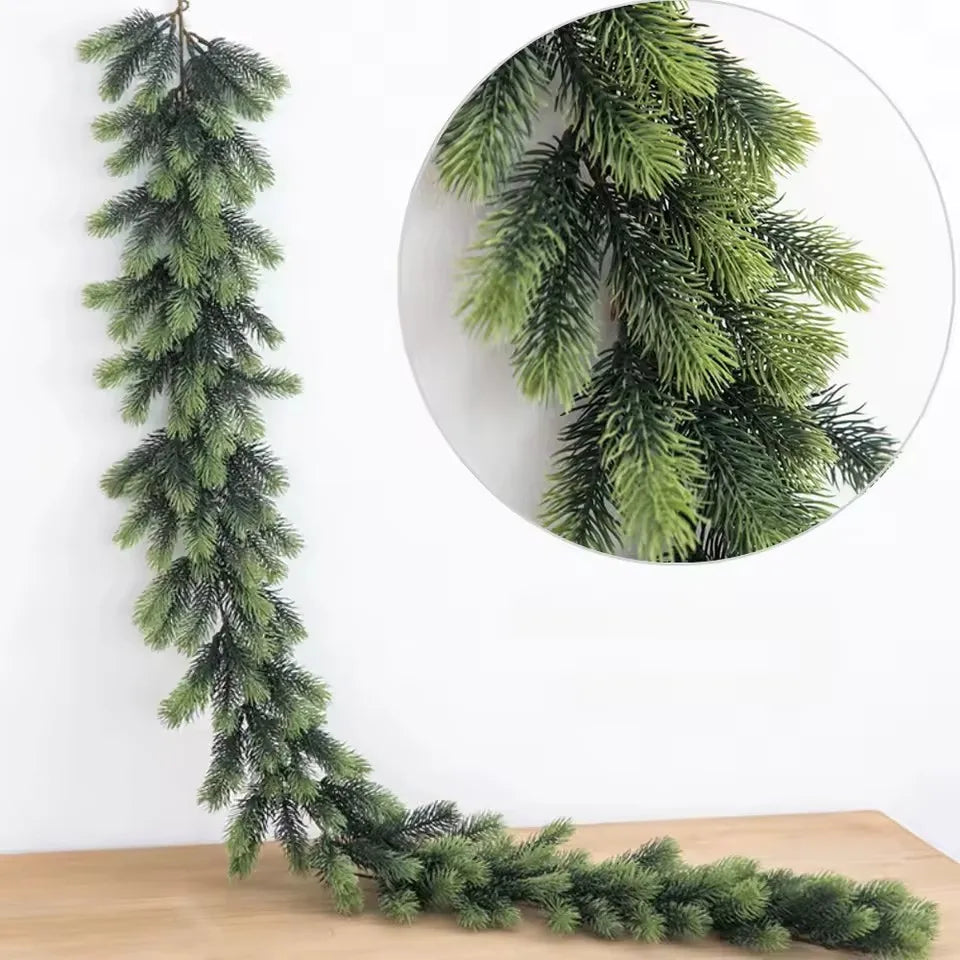 6.2-Foot Real-Touch Norfolk Pine Garland