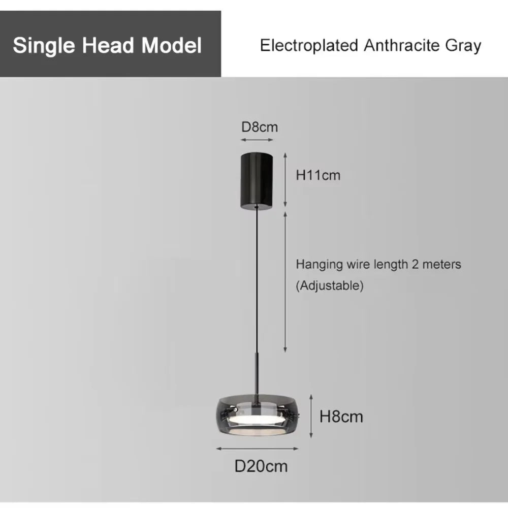 Glass Pendant Light